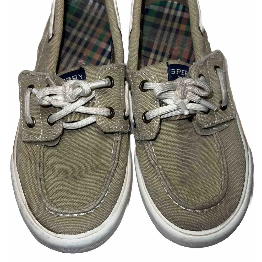 Youth Boys 12M Sperry Top Sider No Tie Boat Shoes